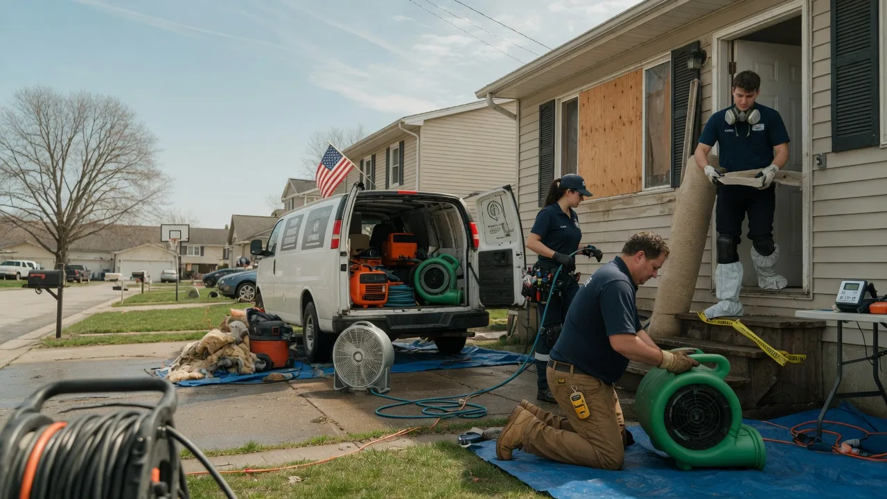 Water Damage Restoration in Waterville, PA near me
